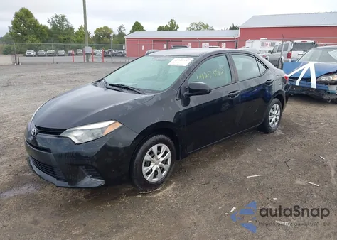 2016 Toyota Corolla L from USA, damaged, VIN 2T1BURHE1GC542080